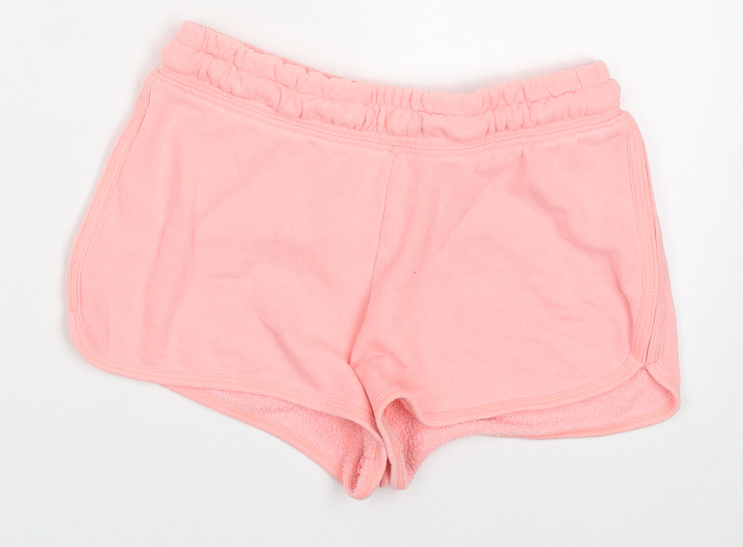 Candy Couture Girls Pink  Cotton Sweat Shorts Size 12 Years  Regular