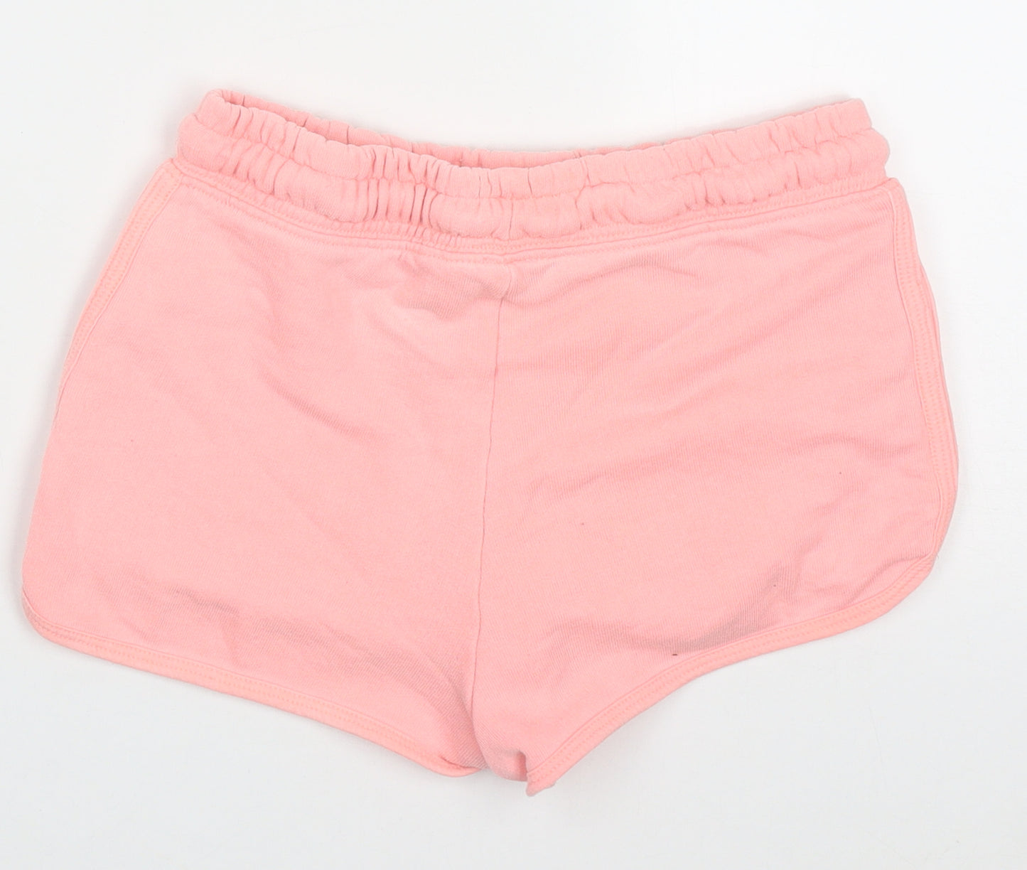 Candy Couture Girls Pink  Cotton Sweat Shorts Size 12 Years  Regular
