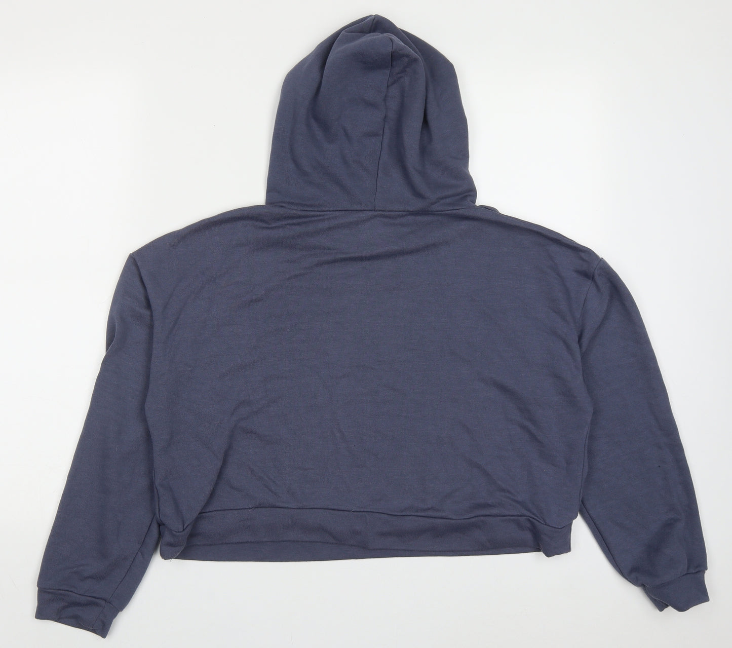 Jeff & Co Womens Blue  Polyester Pullover Hoodie Size 12  Pullover