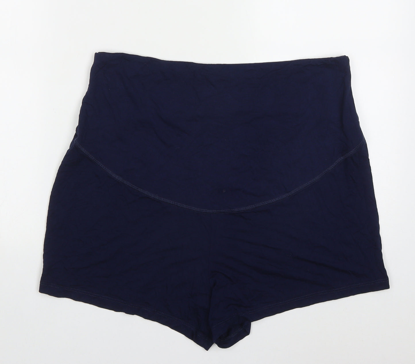George Womens Blue  Viscose Sweat Shorts Size 16 L3 in Regular  - Pyjama shorts