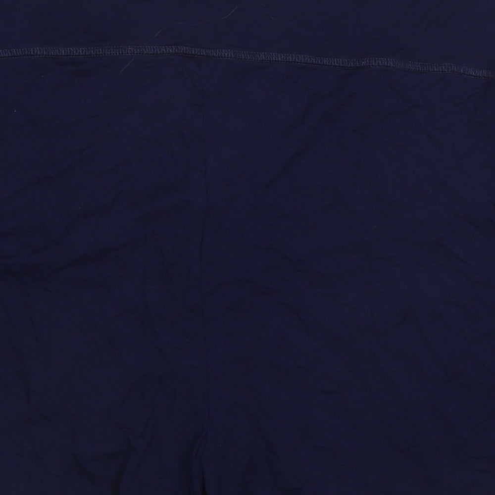 George Womens Blue  Viscose Sweat Shorts Size 16 L3 in Regular  - Pyjama shorts