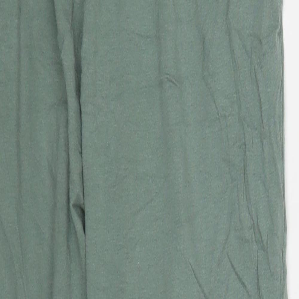 George Girls Green  Cotton Sweatpants Trousers Size 12-13 Years  Regular  - Pyjama Pants