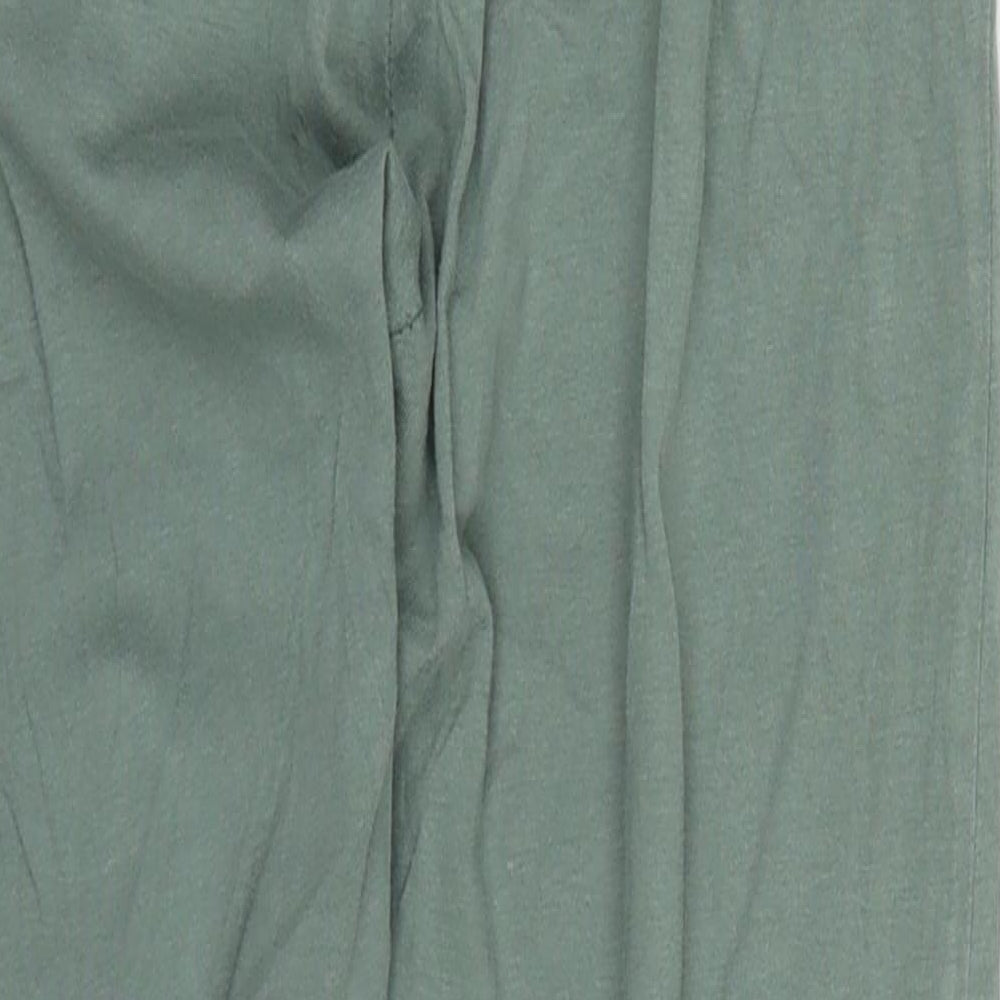 George Girls Green  Cotton Sweatpants Trousers Size 12-13 Years  Regular  - Pyjama Pants