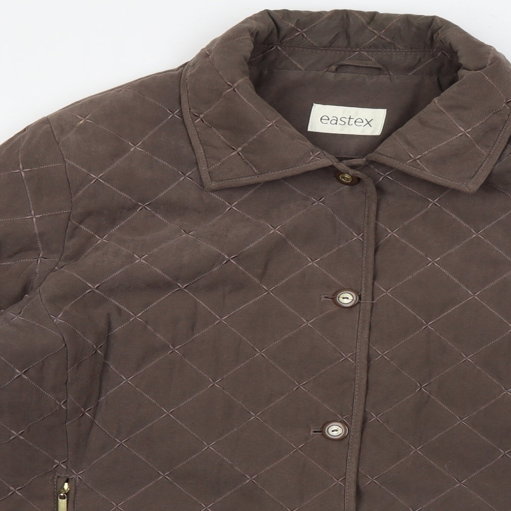 Eastex Womens Brown   Parka Coat Size 18  Zip