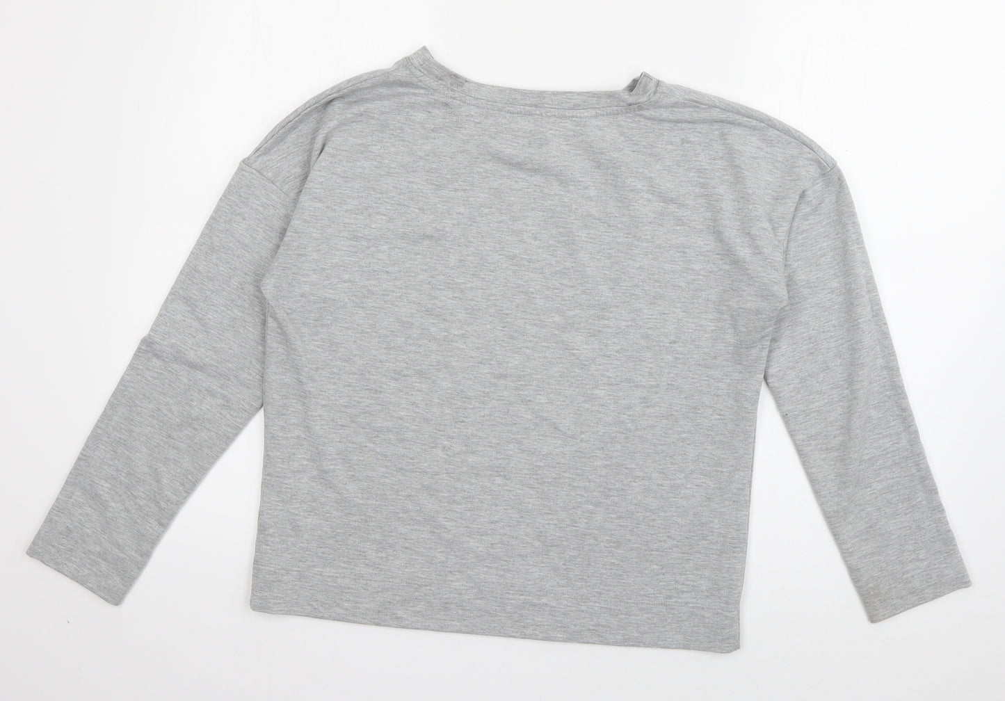 George Womens Grey  Cotton Pullover Sweatshirt Size 8  Pullover - Be Awesome