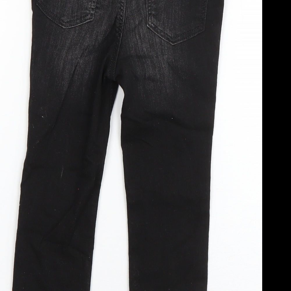 H&M Boys Grey  Cotton Skinny Jeans Size 2 Years  Regular