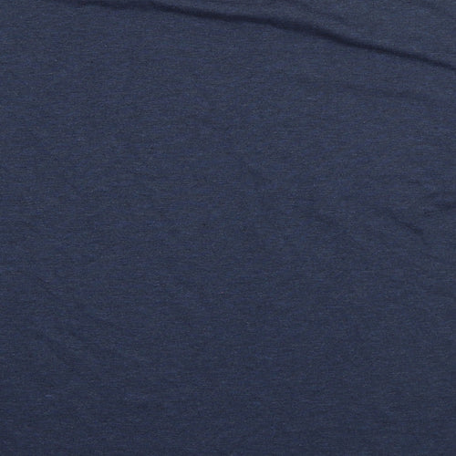 TU Womens Blue  Polyester Basic T-Shirt Size 18 Round Neck