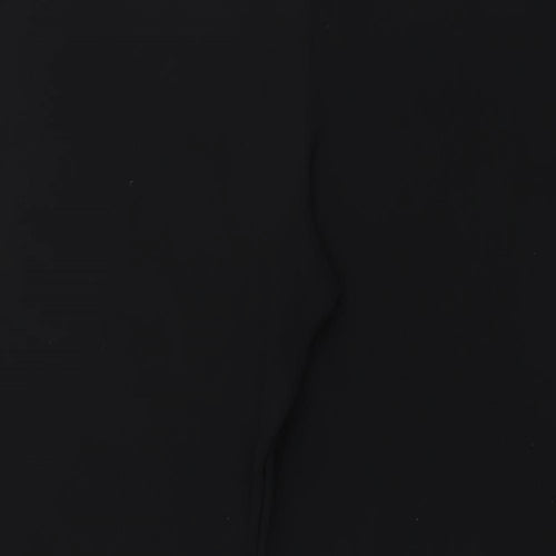 Debenhams Womens Black  Polyester Windbreaker Trousers Size 38 in L28 in Regular Zip
