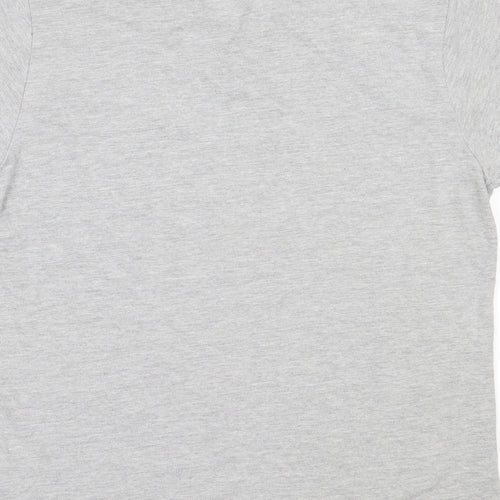 Primark Mens Grey  Cotton  Polo Size L Collared