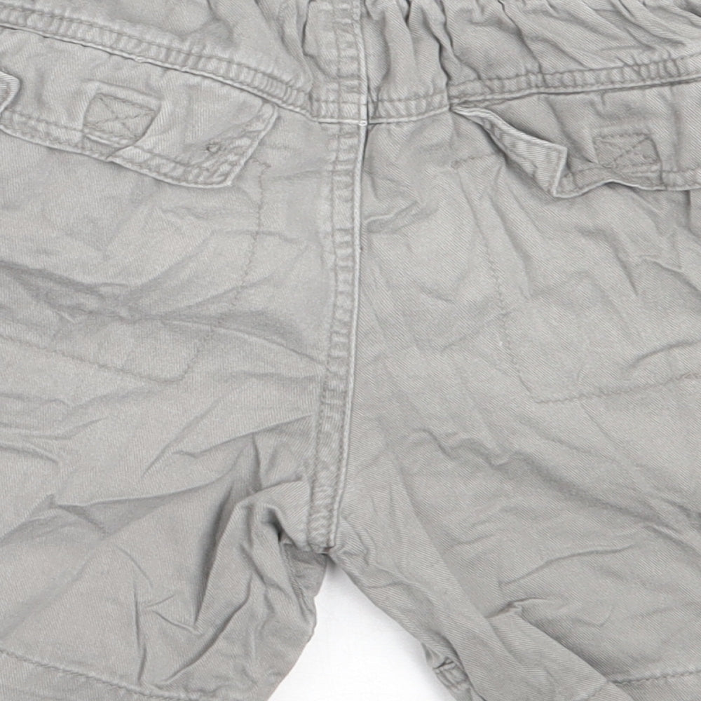 Kidz & Co Boys Grey  Cotton Bermuda Shorts Size 5-6 Years  Regular