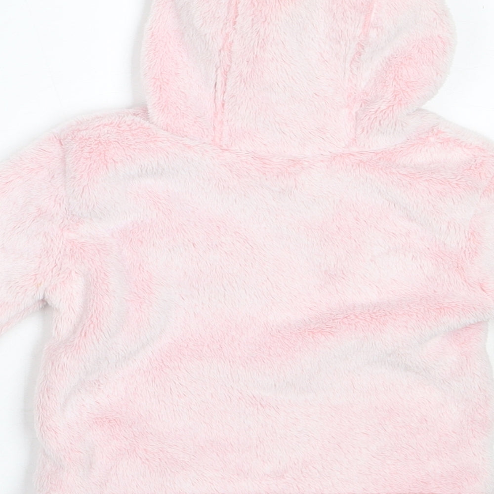 George Girls Pink  Polyester Pullover Jumper Size 3-6 Months