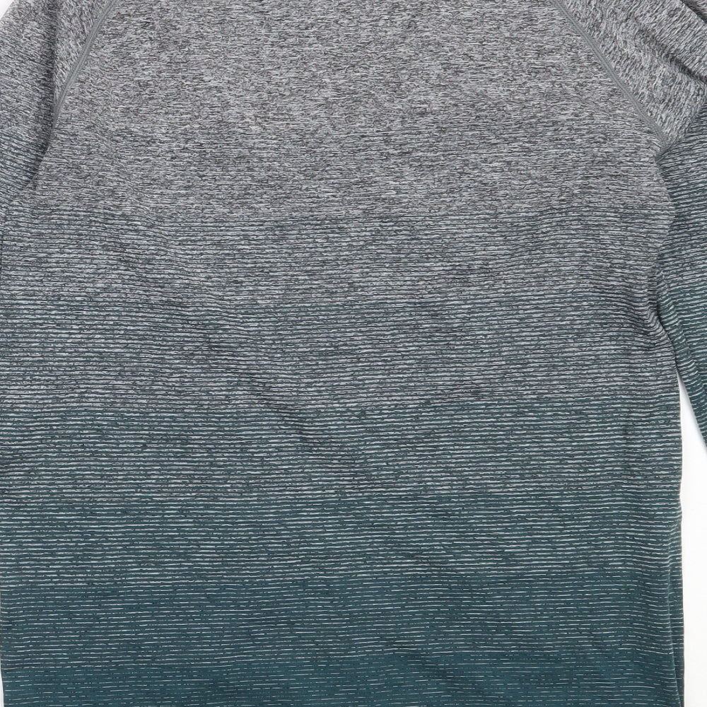 Primark Womens Grey  Polyester Full Zip Sweatshirt Size 14