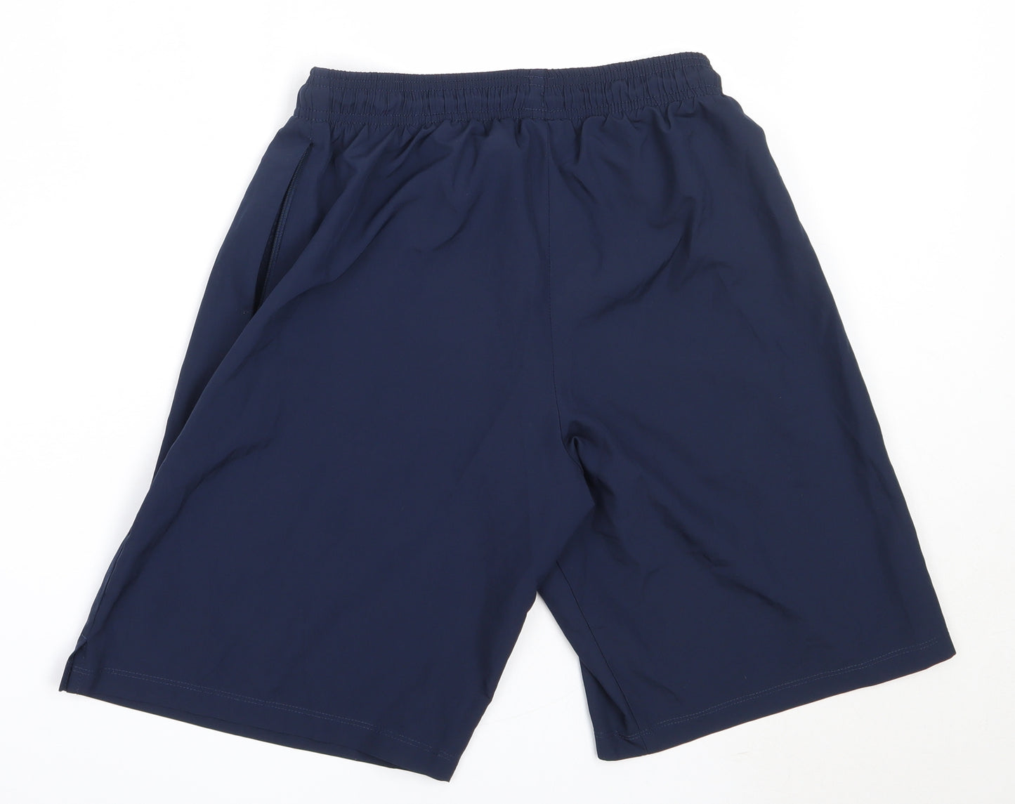 Nike Mens Blue  Polyester Bermuda Shorts Size M  Regular