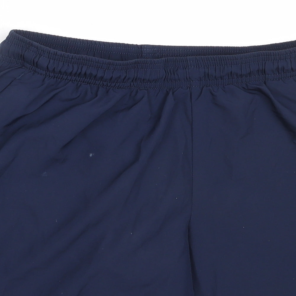 Nike Mens Blue  Polyester Bermuda Shorts Size M  Regular