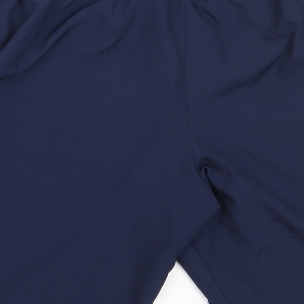 Nike Mens Blue  Polyester Bermuda Shorts Size M  Regular