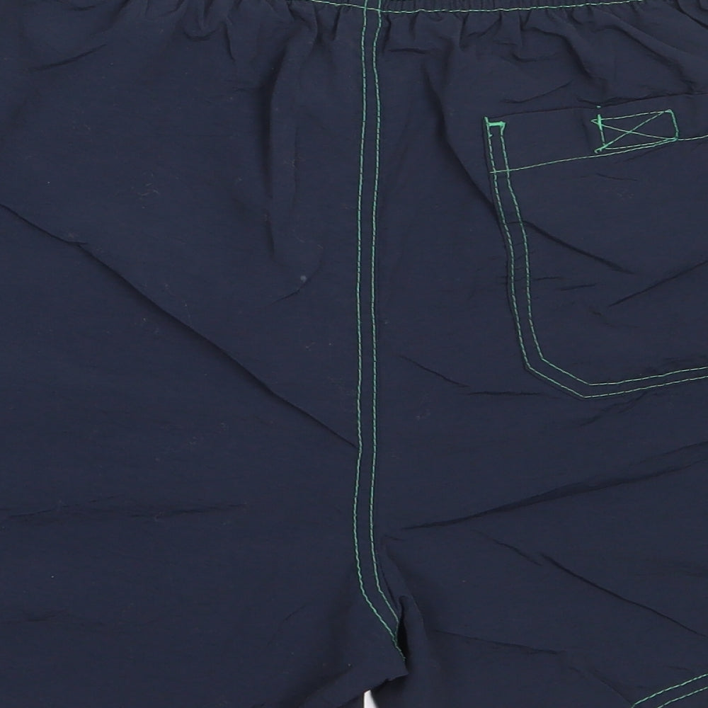 George Mens Blue  Nylon Bermuda Shorts Size S  Regular  - swim shorts