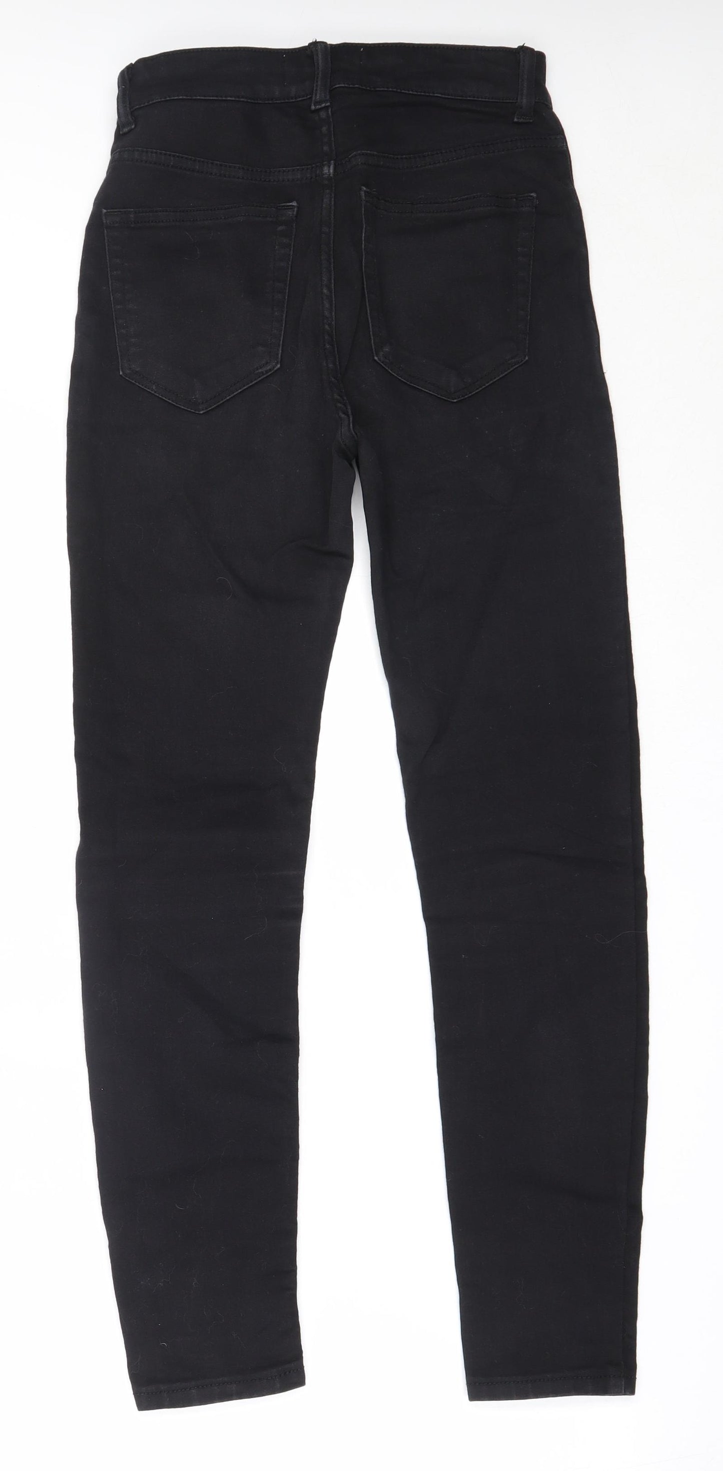 Pull&Bear Womens Black  Cotton Skinny Jeans Size 36 L27 in Regular