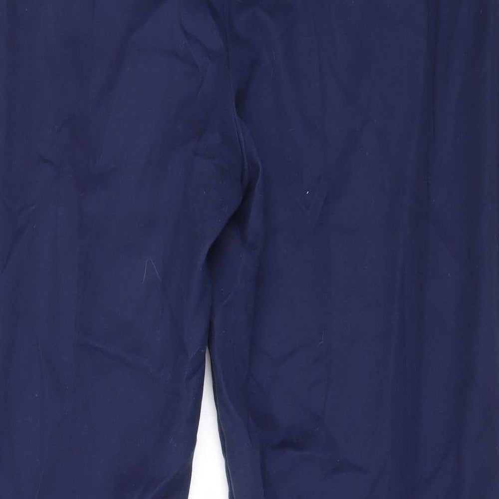 George Womens Blue  Cotton Capri Trousers Size 18 L27 in Regular