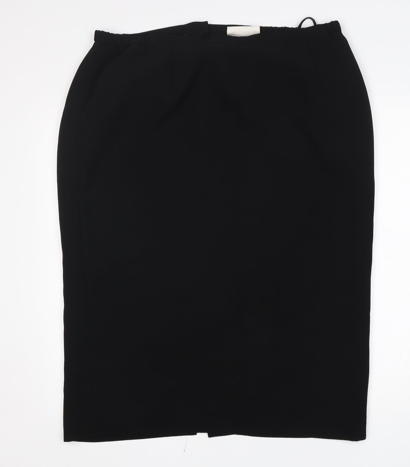 Ann Harvey Womens Black  Polyester Tulip Skirt Size 18