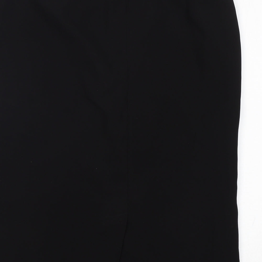 Ann Harvey Womens Black  Polyester Tulip Skirt Size 18