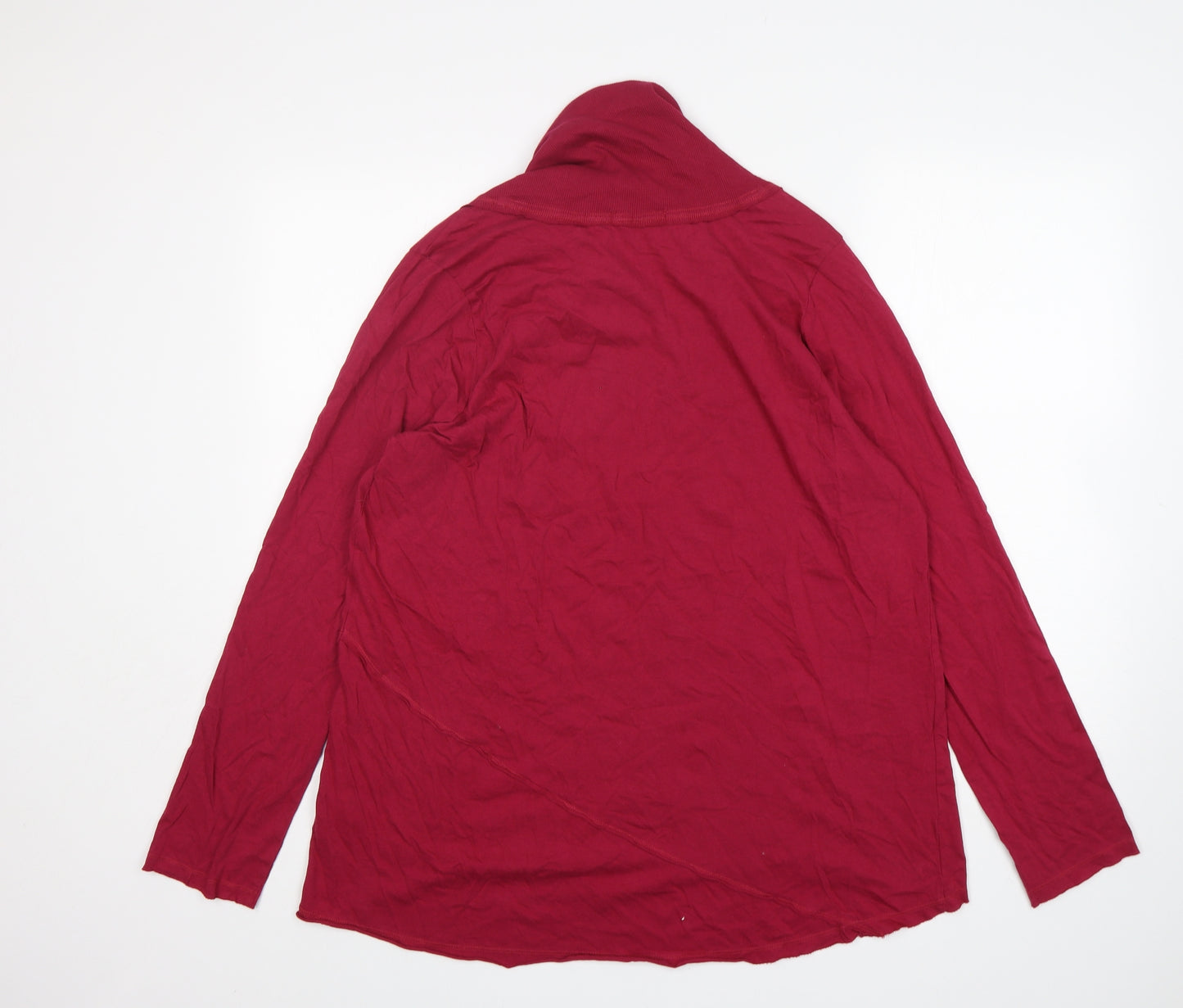 George Womens Purple  Cotton Basic T-Shirt Size 20 Roll Neck