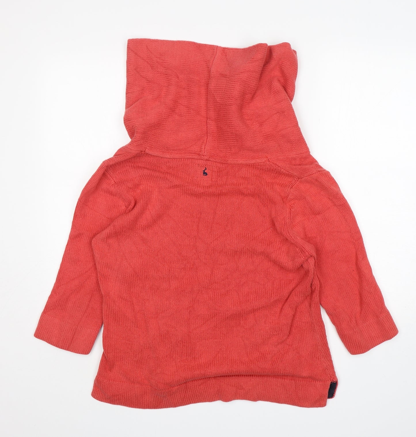 Joules Womens Pink Roll Neck  Cotton Pullover Jumper Size 14