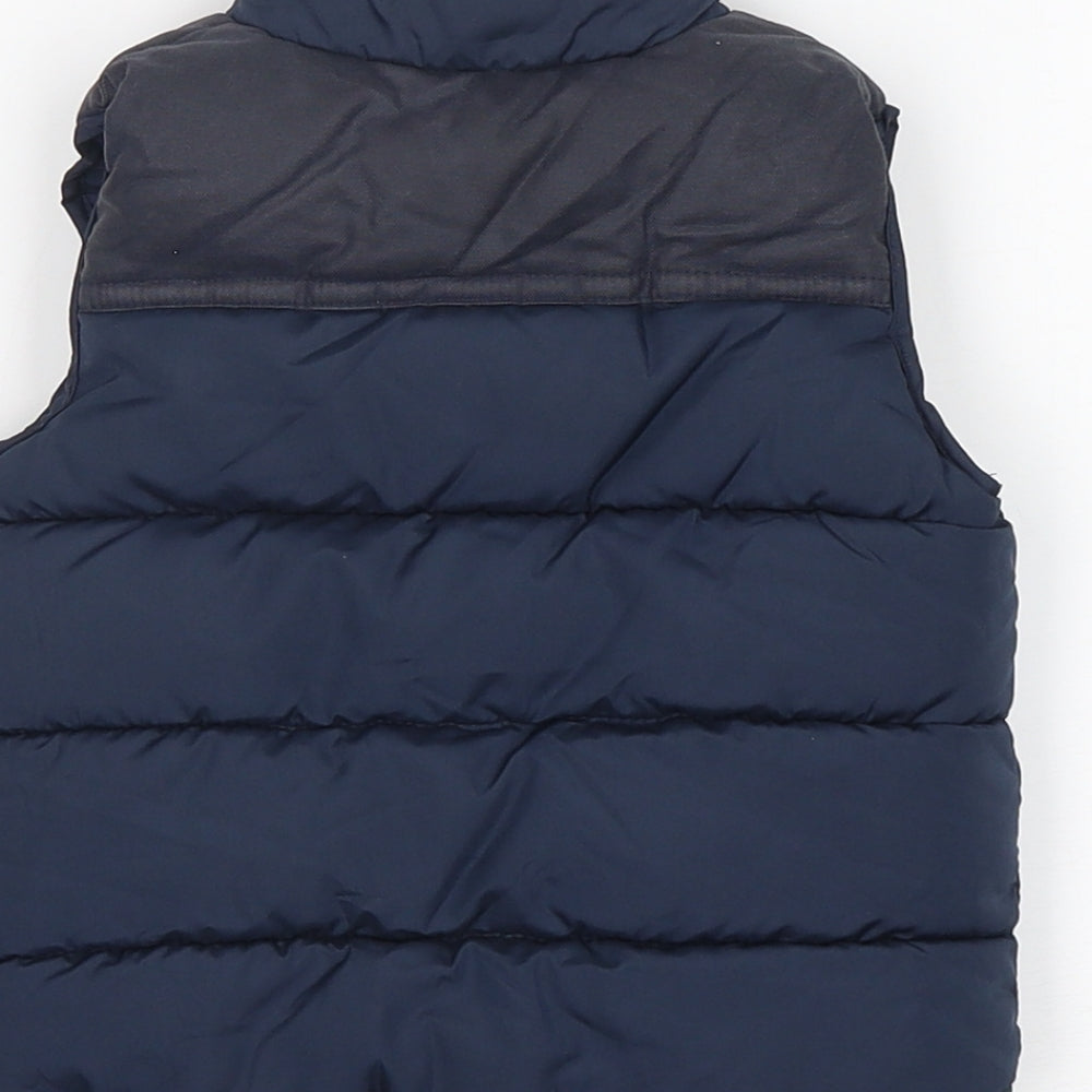 NEXT Boys Blue   Gilet Coat Size 6-9 Months
