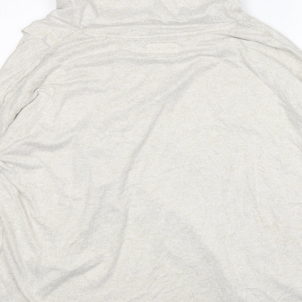 TU Womens Beige Roll Neck  Polyester Pullover Jumper Size 18