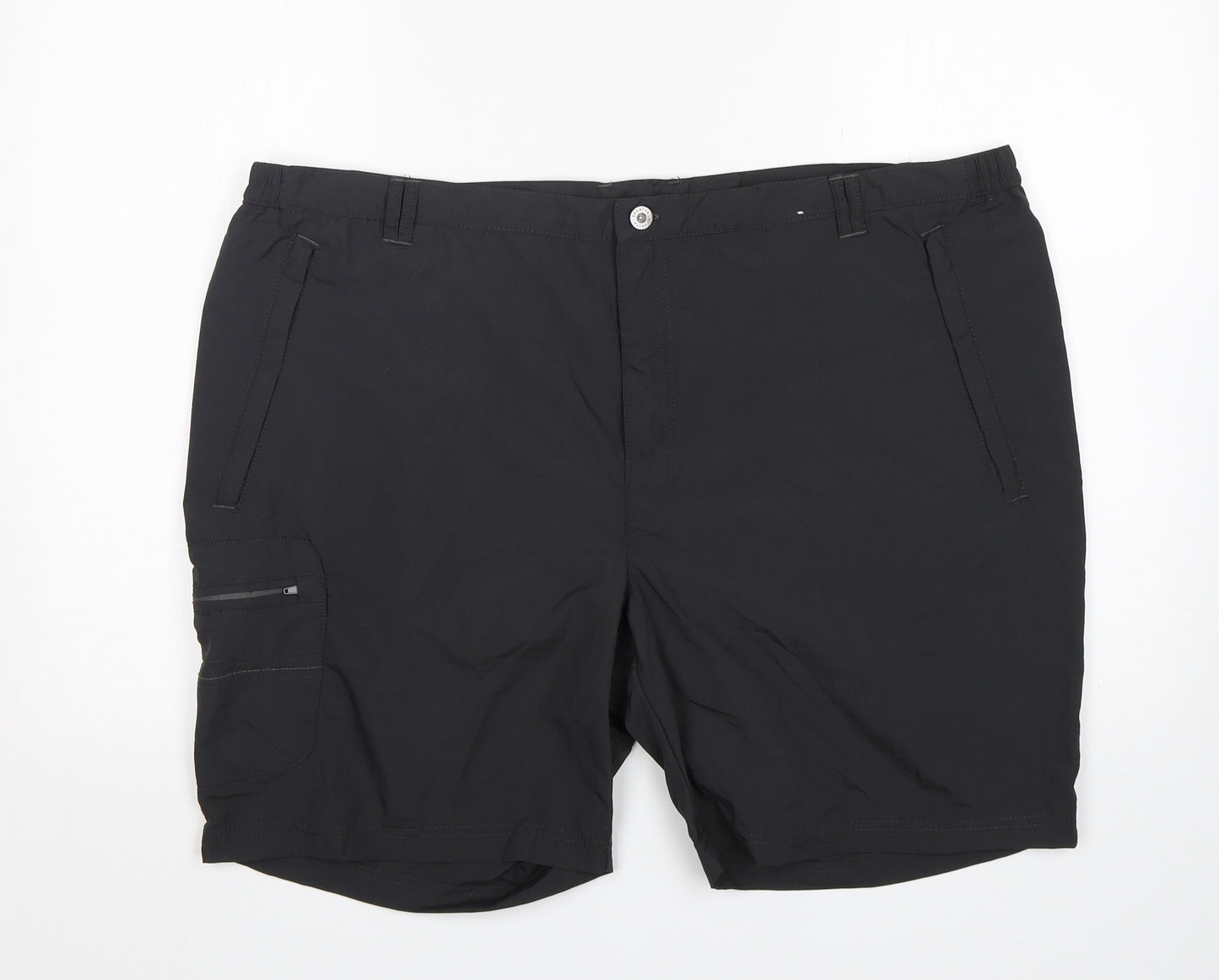 Regatta Mens Black  Polyester Athletic Shorts Size 44 L8 in Regular