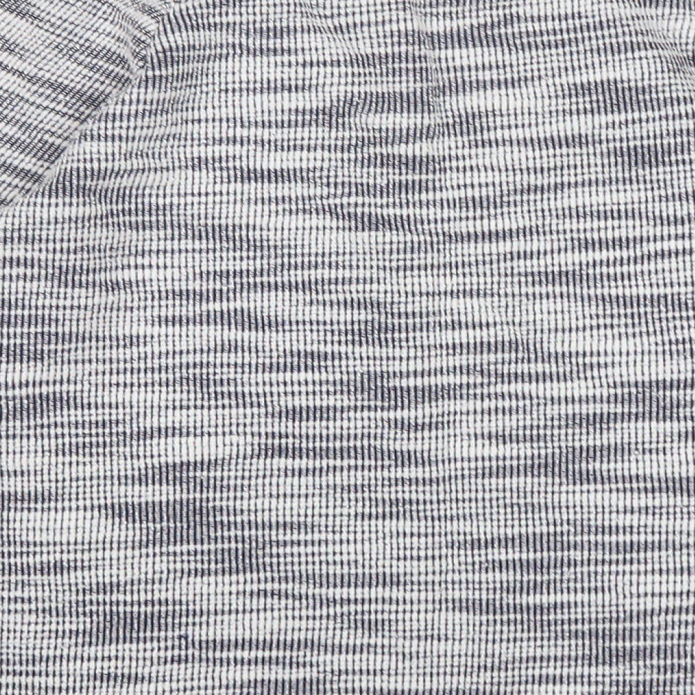 M&S Womens Multicoloured Round Neck  Polyester Pullover Jumper Size 16