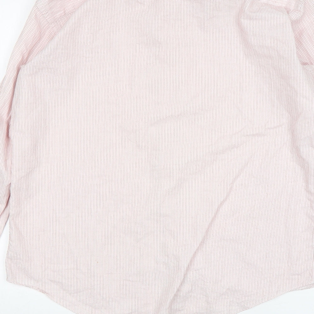 NEXT Mens Pink    Dress Shirt Size 15.5 Collared