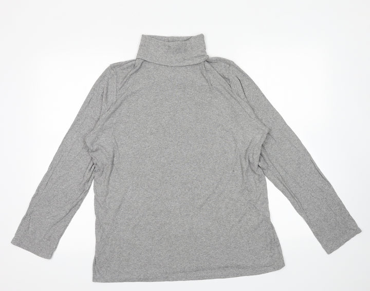 George Womens Grey Viscose Pullover Sweatshirt Size 20 Pullover