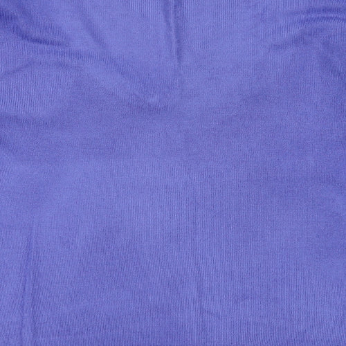 Matalan Womens Purple  Acrylic Pullover Sweatshirt Size 14  Pullover