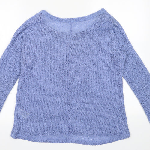 Primark Womens Purple  Polyester Pullover Sweatshirt Size 10  Pullover