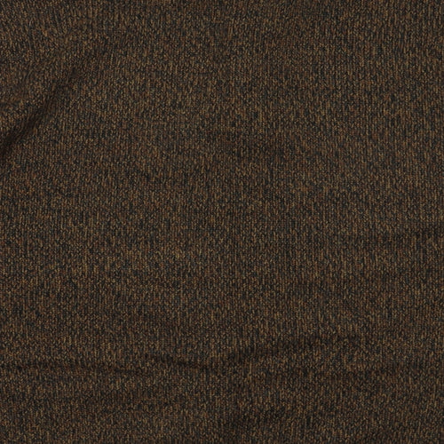 George Mens Brown  Acrylic Pullover Sweatshirt Size XL