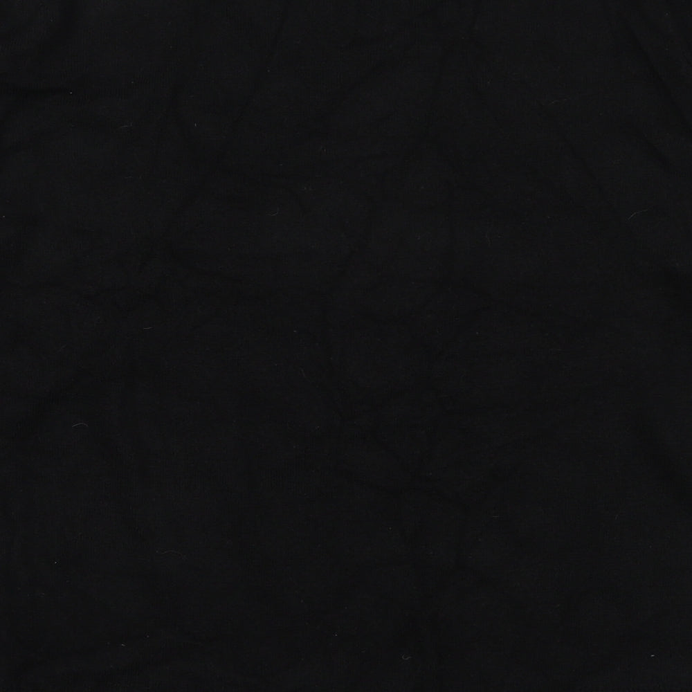 Primark Womens Black  Acrylic Pullover Sweatshirt Size 14  Pullover