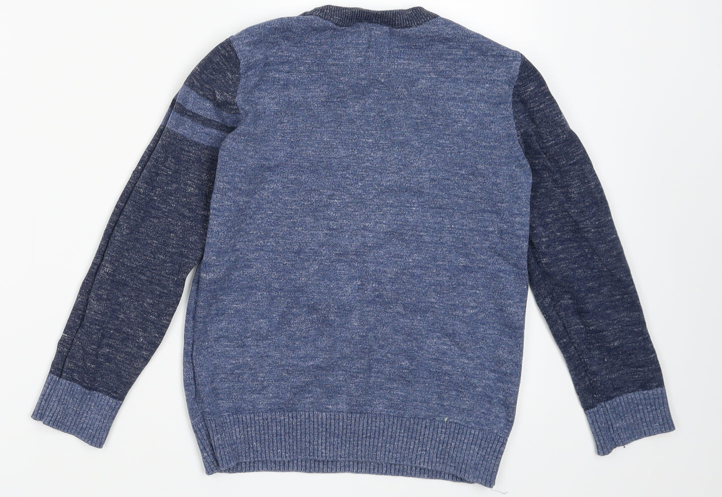 NEXT Boys Blue  Cotton Pullover Sweatshirt Size 7 Years  Pullover - NYC