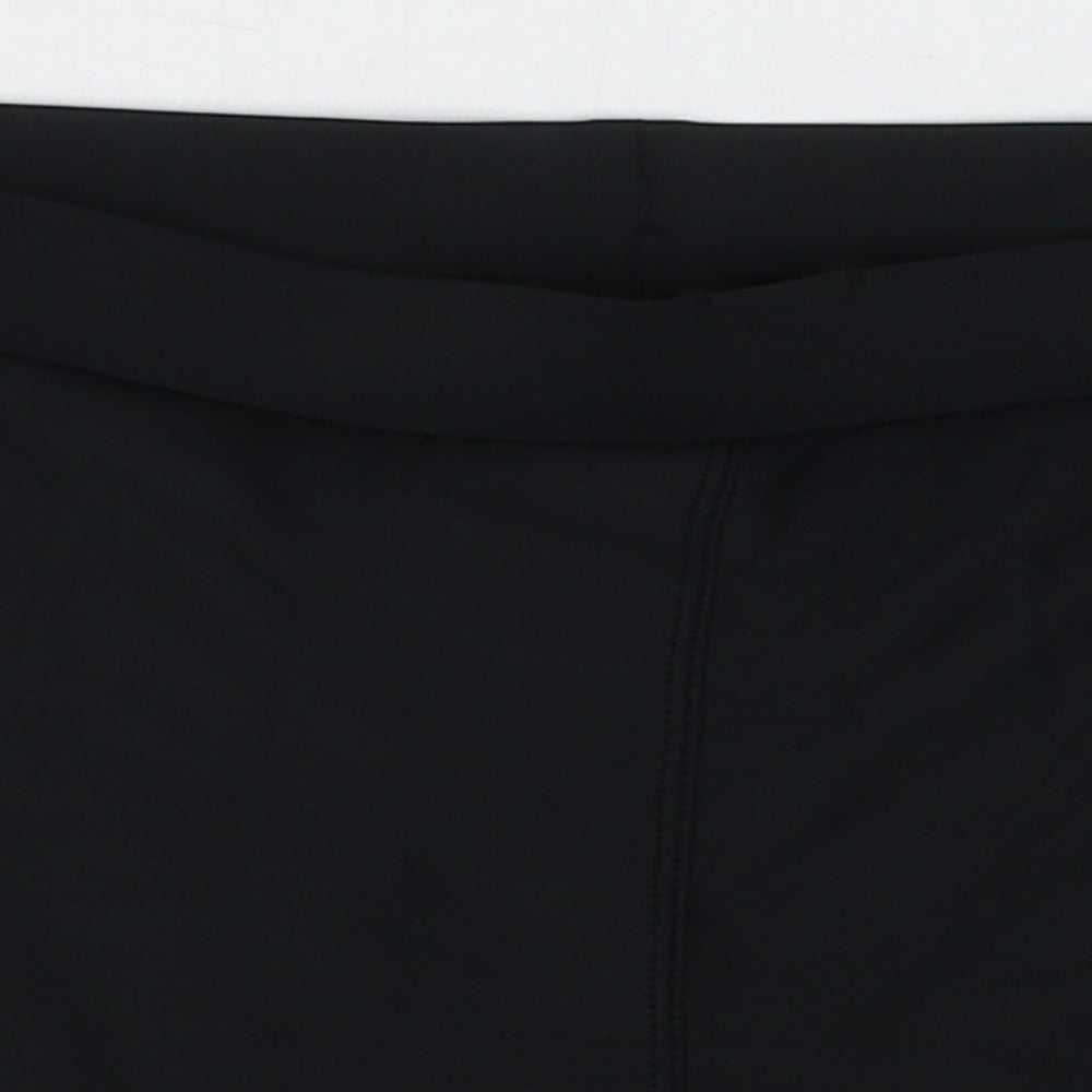 Slazeneger Boys Black  Polyester Sweat Shorts Size 13 Years  Regular