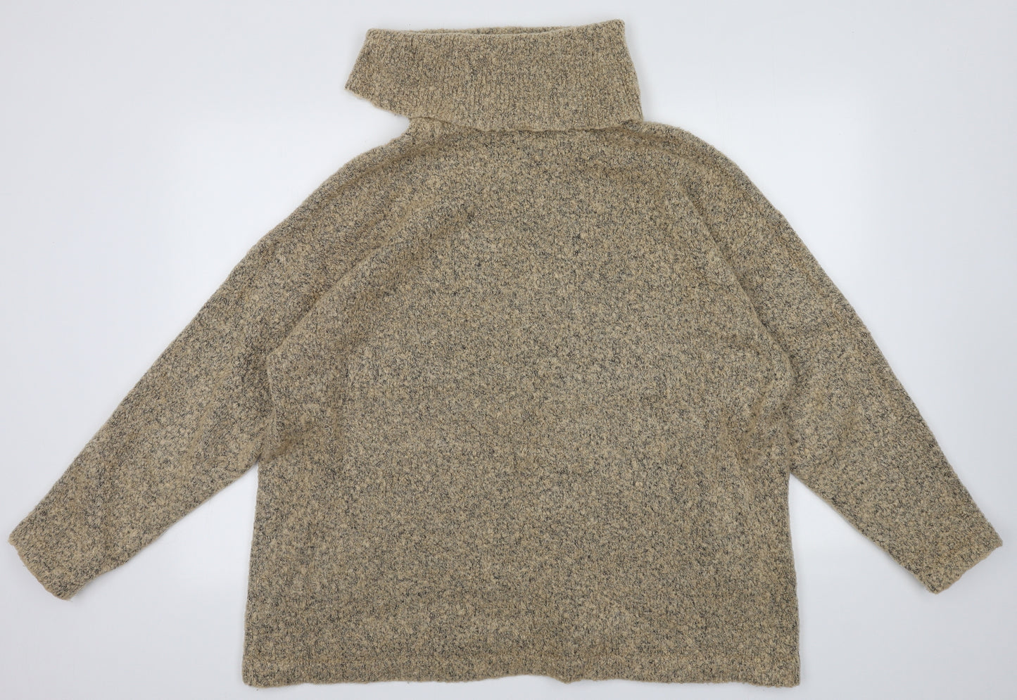 Marks and Spencer Womens Brown  Acrylic Pullover Sweatshirt Size 20  Pullover