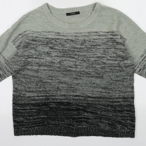 George Womens Black  Acrylic Pullover Sweatshirt Size 12  Pullover