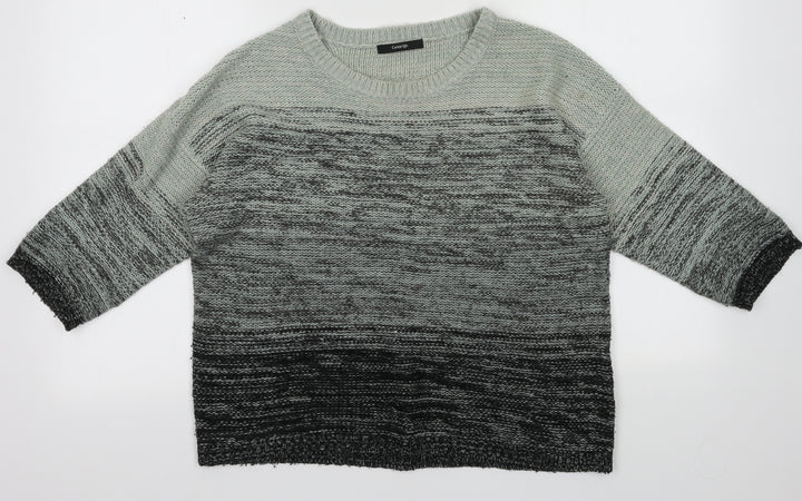 George Womens Black  Acrylic Pullover Sweatshirt Size 12  Pullover