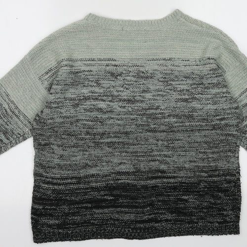 George Womens Black  Acrylic Pullover Sweatshirt Size 12  Pullover