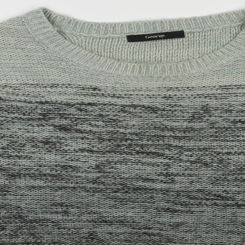 George Womens Black  Acrylic Pullover Sweatshirt Size 12  Pullover
