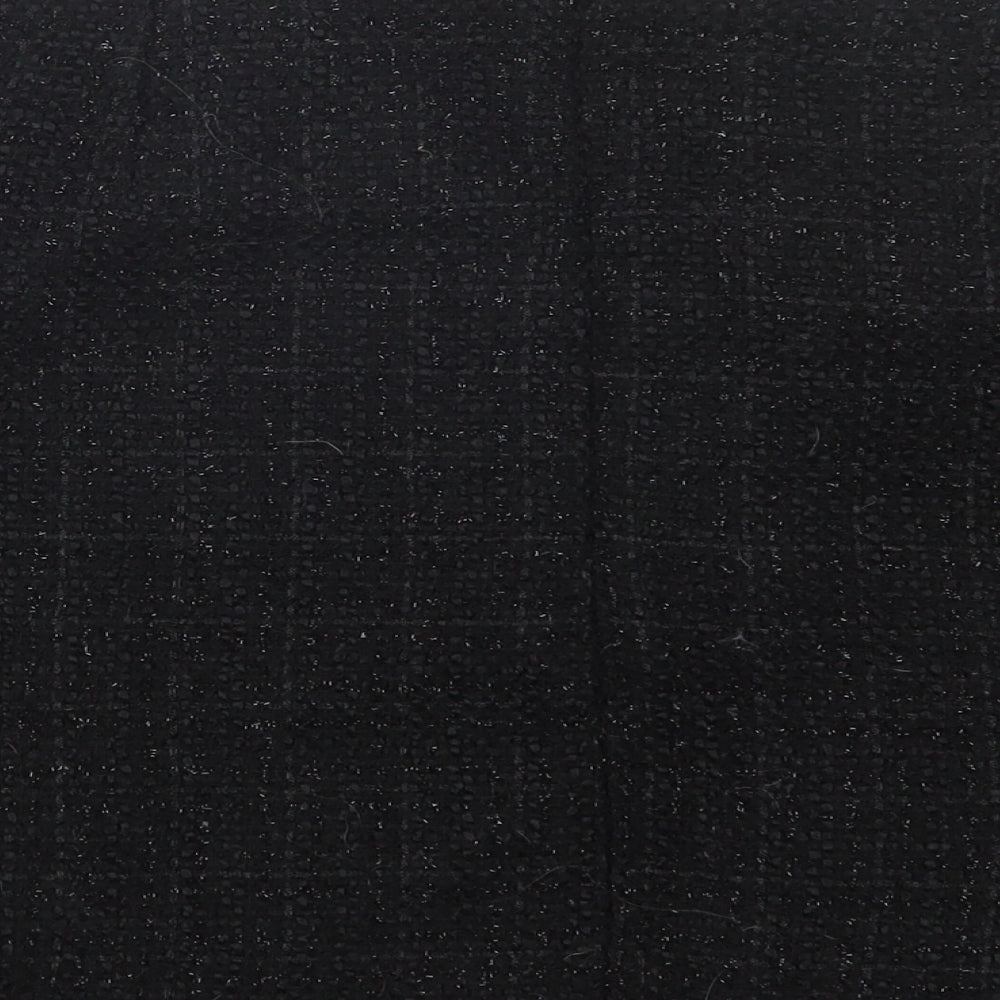 Full Circle Womens Black  Polyester Mini Skirt Size 18   Zip