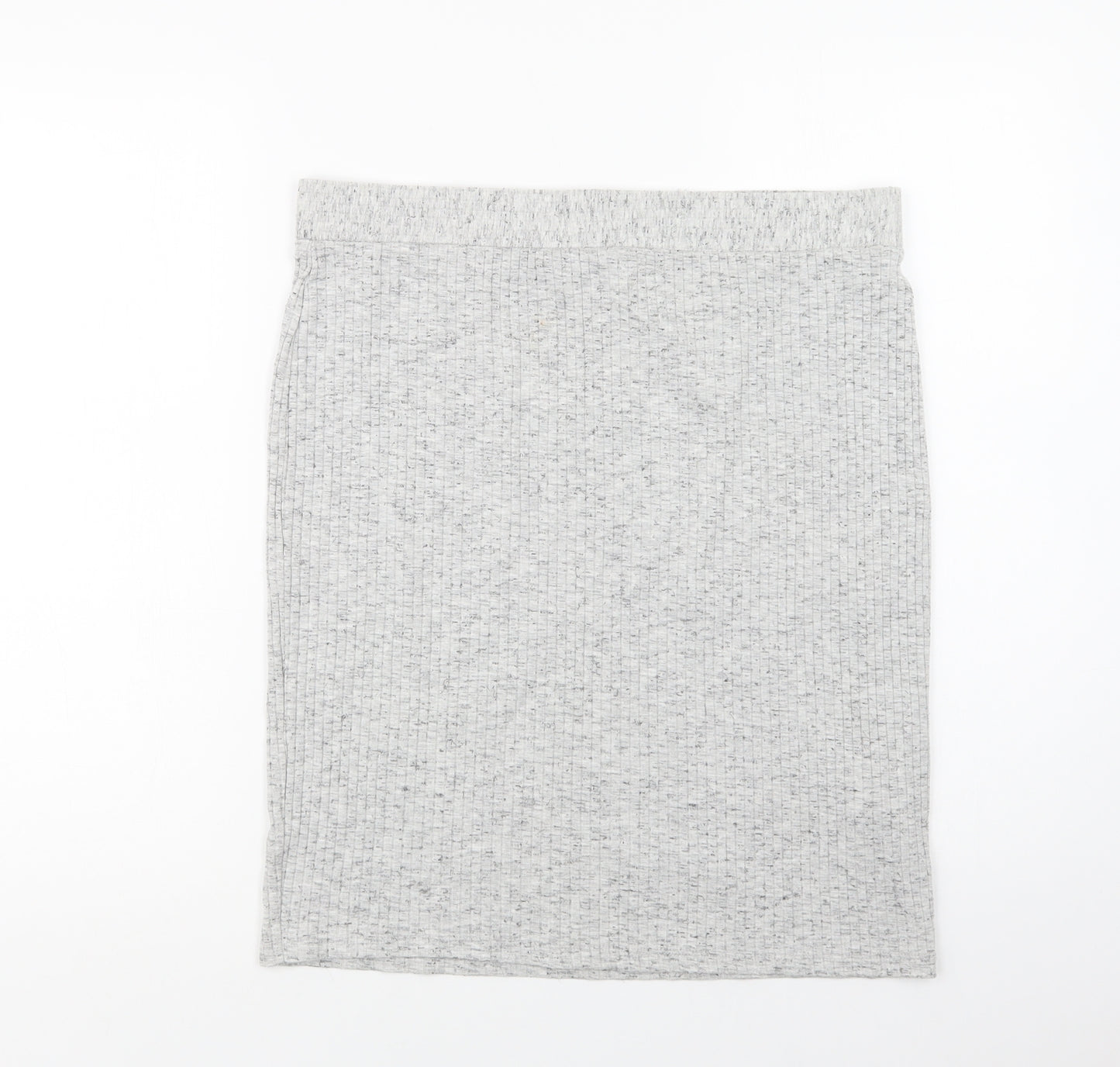 Primark Womens Grey  Viscose Straight & Pencil Skirt Size 18