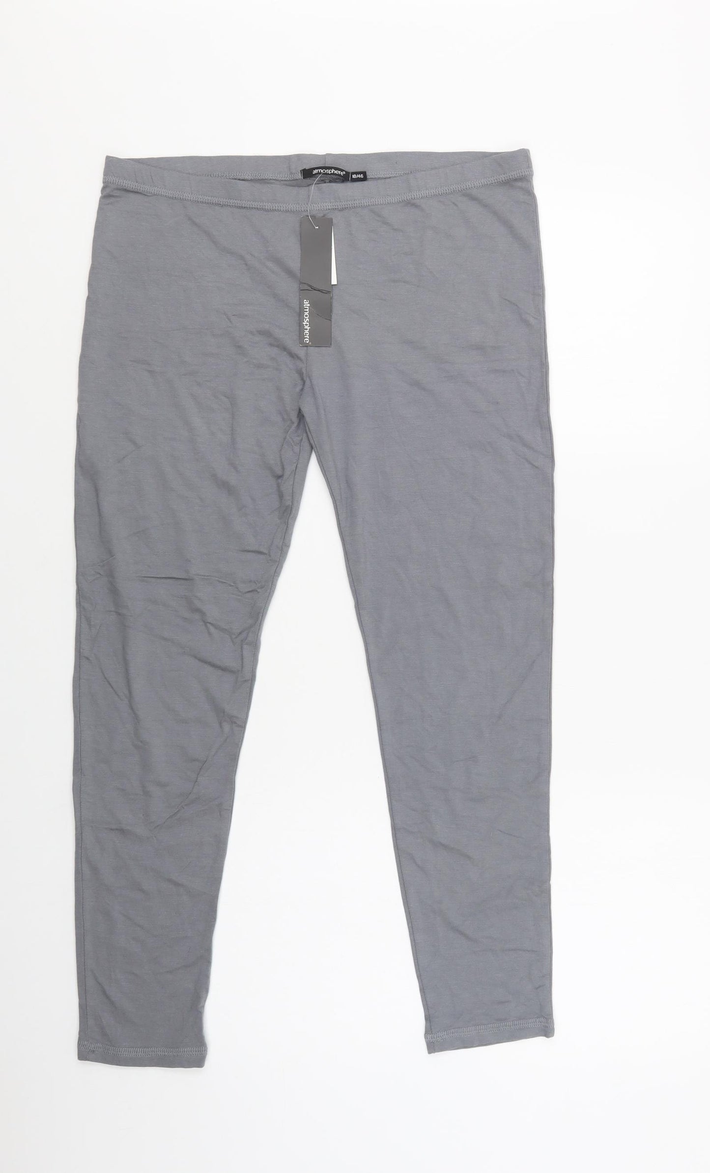 Primark Womens Grey  Viscose Jegging Leggings Size 18 L27 in