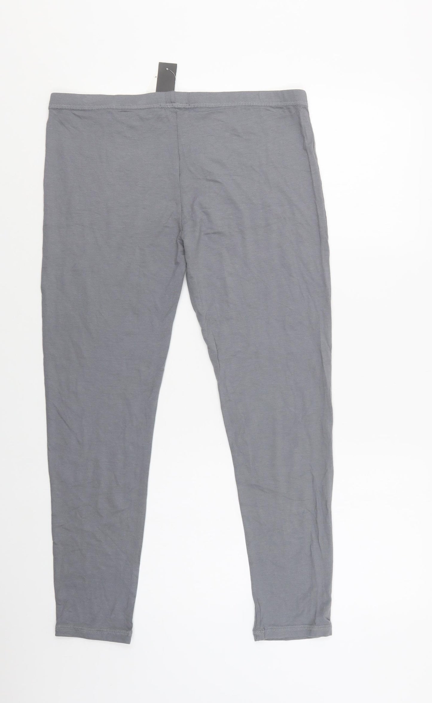 Primark Womens Grey  Viscose Jegging Leggings Size 18 L27 in