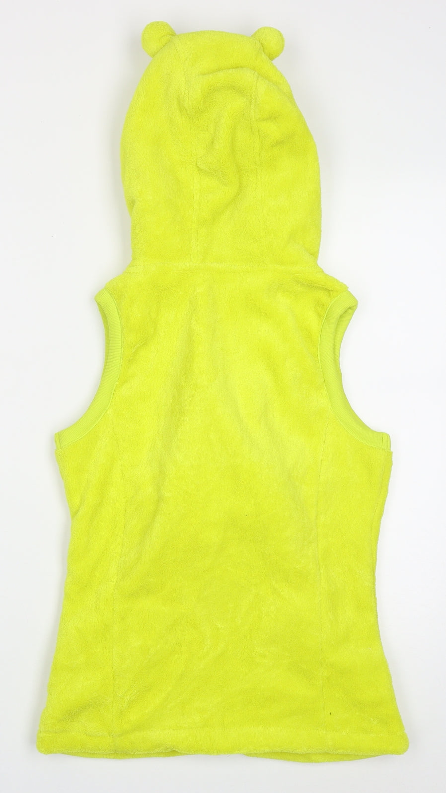 Fresh Made Womens Yellow   Gilet Jacket Size S  Zip