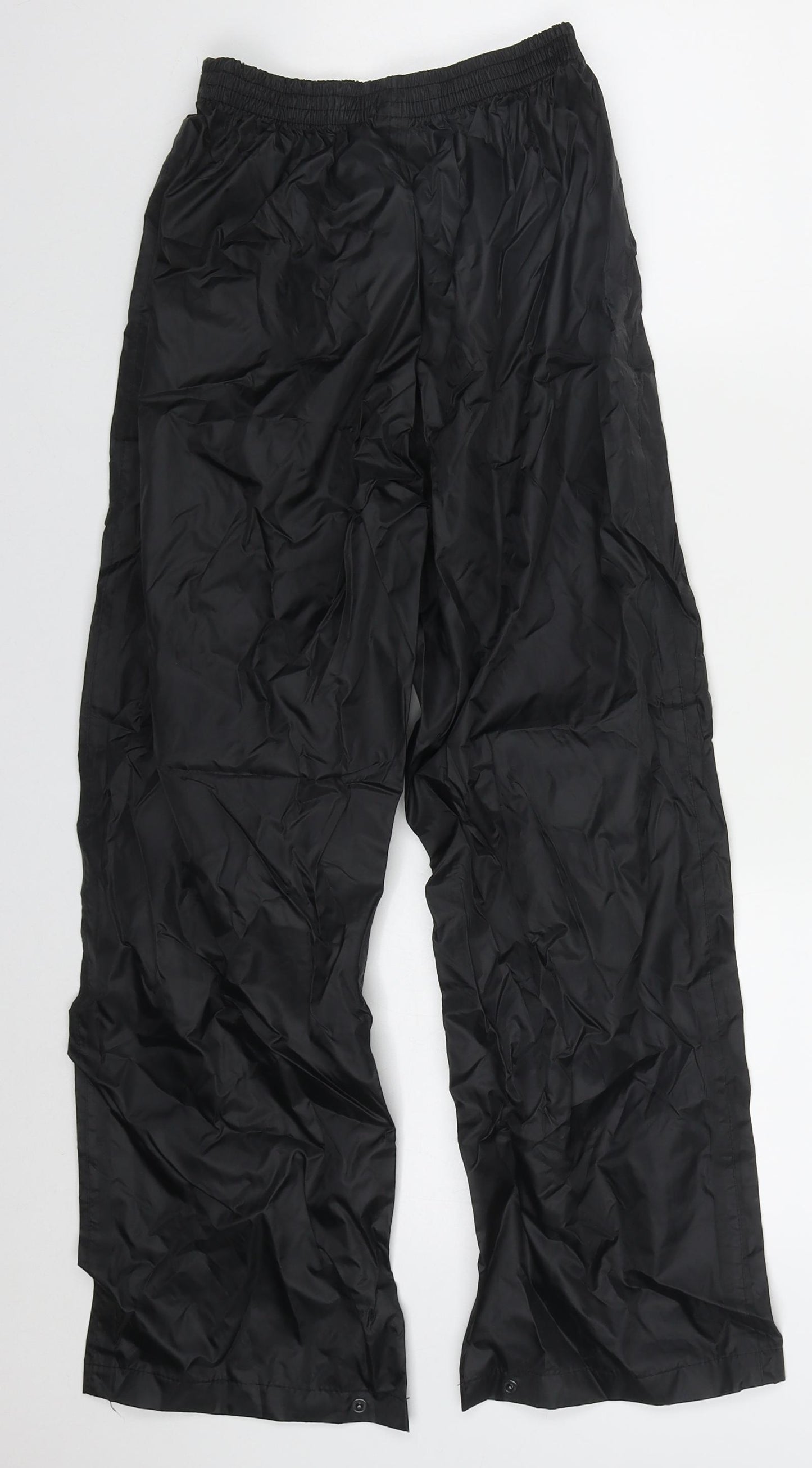 Regatta Boys Black  Polyester Rain Trousers Trousers Size 11-12 Years  Regular
