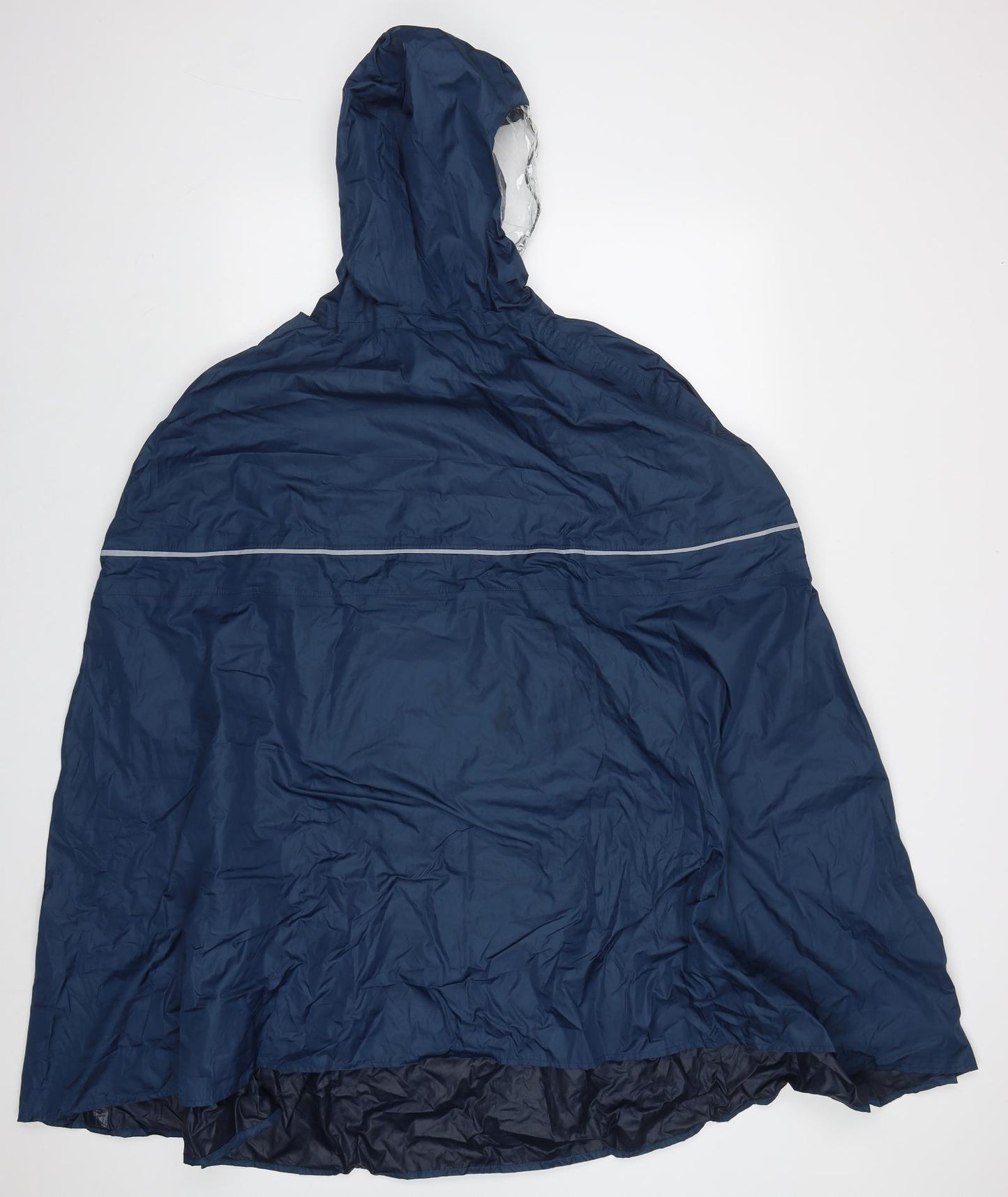 Crane Mens Blue   Rain Coat Poncho One Size